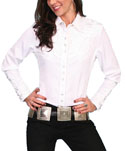 [Scully Westerns Lady Gunfighter Blouse]