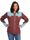 [Scully Westerns Lady Eagle Ridge Shirt]