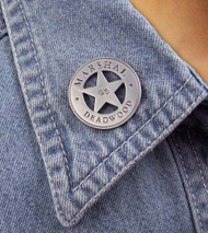 [ Marshal Deadwood Badge Pin]