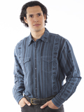 [Scully Signature  Diamond Stripe Shirt]