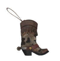 [Western Homegoods Boot Ornament - Pony]