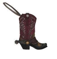 [Western Homegoods Boot Ornament - Boot Stitch]