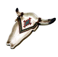 [Western Homegoods Steer Skull Tray/Dish]
