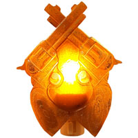 [Western Homegoods Double Gun Nightlight]