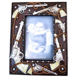 [Western Homegoods Guns & Rope Frame]