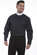 [Scully Rangewear Pinkerton Stripe Shirt]