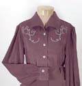 [Scully Rangewear Charlotte Suede Blouse]