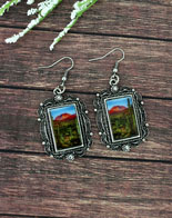 [***Limited Edition*** Framed Southwest Scene Earrings]
