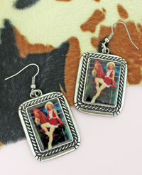 [***Limited Edition*** Pinup Cowgirl Earrings]