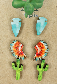 [***Limited Edition*** Marble Canyon Earring Set]