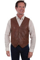 [Scully  Leather Vest]