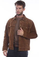 [Scully Suede Jean Jacket]