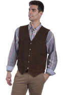 [Scully Snap Front Vest -Suede  (BIG & Tall)]