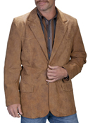 [Scully Men's Leather Blazer]