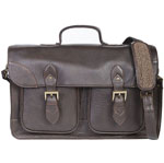 [Scully Western Lifestyle Leather Two Gusset Workbag ]