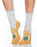 [Foot Traffic Moccasin Slipper Sock]