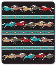 [ Luxury Plush Blanket -Horse]