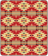 [EL Paso Saddleblanket Luxury Plush Blanket]