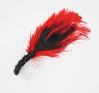 [ Feather & Jewel Hair Comb]
