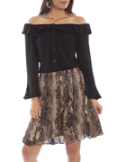 [Scully Honey Creek Ruffled Skirt  * ]