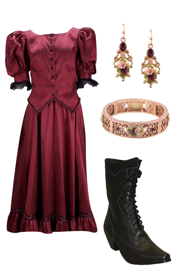 Antique Satin Ensemble