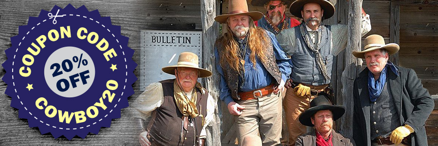 Save 20% with Coupon Code COWBOY20