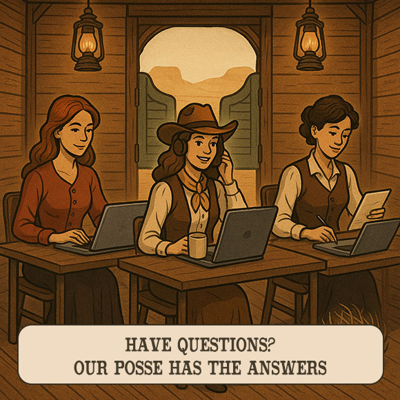 Wild West Mercantile Customer Service