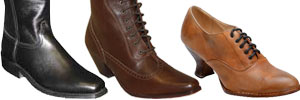 Ladies Victorian & Cowboy Boots