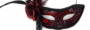 Feather Masks & Hair Accessories