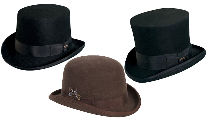 Top Hats and Derby Hats