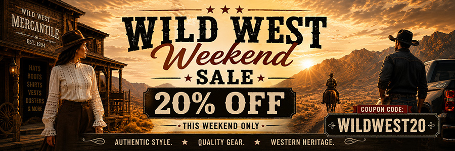Wild West Weekend Sale