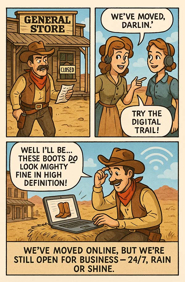 Wild West Mercantile has Moved to Online Only